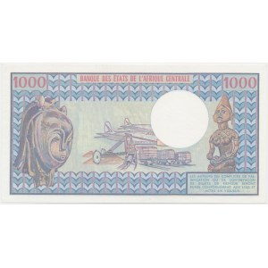 Čadská republika, 1 000 franků 1980