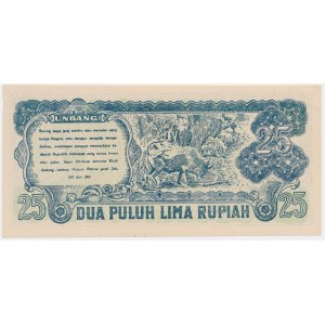 Indonézia, 25 rupií (1947)