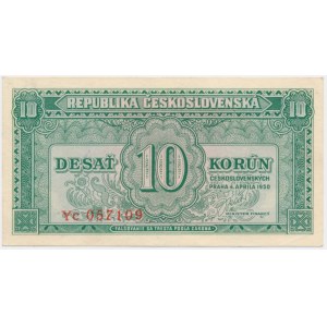 Československo, 10 korún 1950