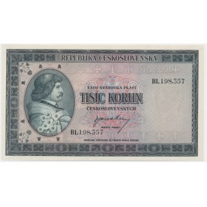 Československo, 1 000 korun (1945)