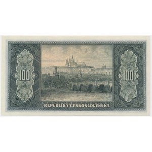 Czechosłowacja, 100 koron (1945)