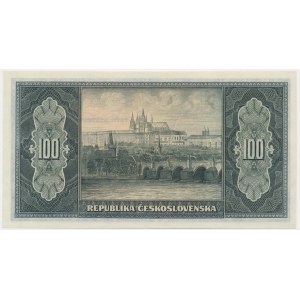 Tschechoslowakei, 100 Kronen (1945)