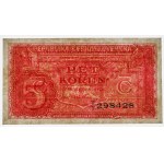 Tschechoslowakei, 5 Kronen (1945)