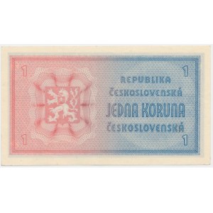 Czechoslovakia, 1 Koruna (1946)