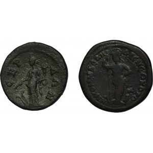 Set, Roman Provincial, AE (2 szt.)