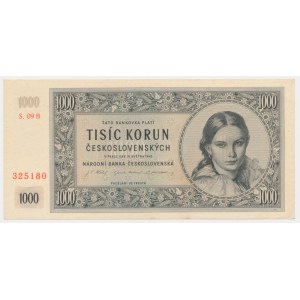 Československo, 1 000 korún 1945