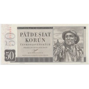 Czechosłowacja, 50 koron 1950