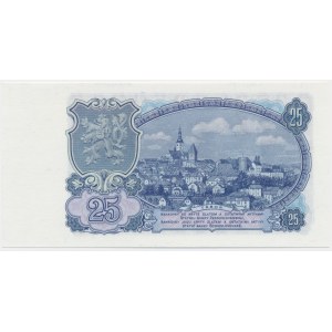 Czechoslovakia, 25 Korun 1953