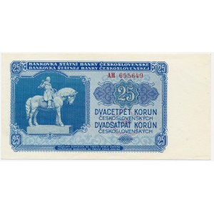 Czechoslovakia, 25 Korun 1953