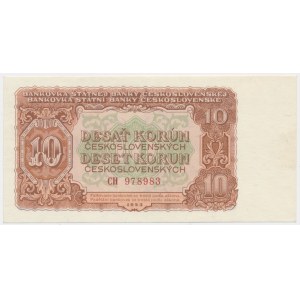 Czechoslovakia, 10 Korun 1953