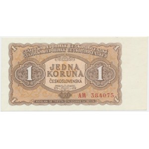 Czechoslovakia, 1 Koruna 1953