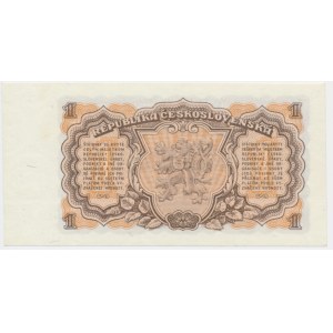 Československo, 1 koruna 1953