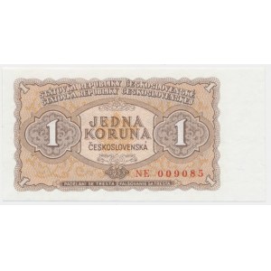 Czechoslovakia, 1 Koruna 1953