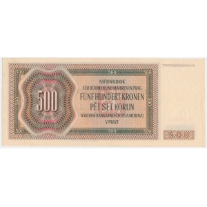 Čechy a Morava, 500 korun 1942