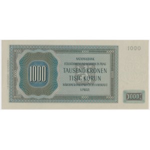 Bohemia and Moravia, 1.000 Korun 1942