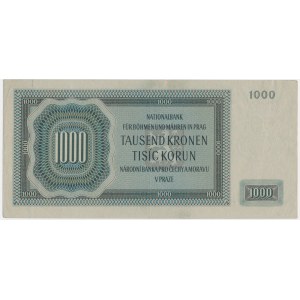 Čechy a Morava, 1 000 korun 1942