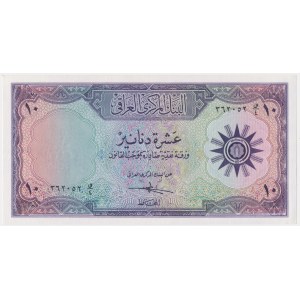 Irak, 10 dinárov (1959)