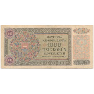 Slovensko, 1 000 korún 1940