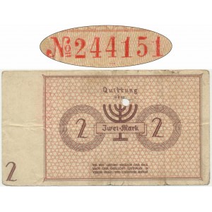 2 známky 1940 - č. 2 - VELKÁ RARITA v nevídaném stavu