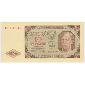 10 zlotých 1948 - BD -