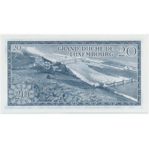 Luxembourg, 20 Francs 1966