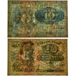 Estonia, lot 10-20 Krooni 1932-37 (2 pcs.)