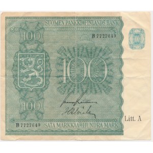 Finlandia, 100 marek 1945