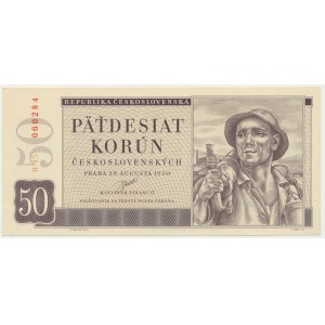 Czechosłowacja, 50 koron 1950