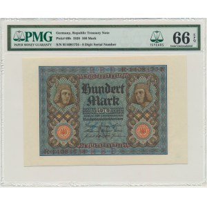 Deutschland, 100 Mark 1920 - PMG 66 EPQ