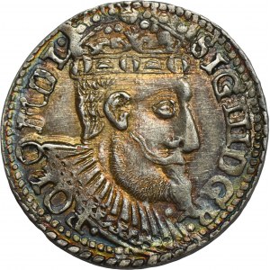 Zygmunt III Waza, Trojak Olkusz 1599 - ex. Marzęta