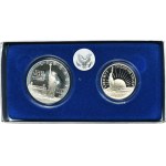 USA, Set of proof coins 1986 (2 pcs.)