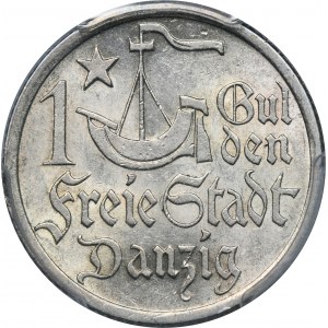 Freie Stadt Danzig, 1 gulden 1923 Koga - PCGS MS61