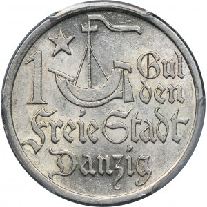 Free City of Danzig, 1 gulden 1923 - PCGS MS61