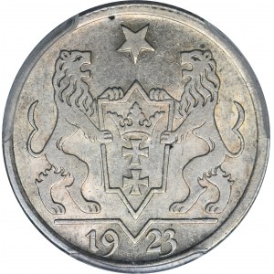 Freie Stadt Danzig, 1 gulden 1923 Koga - PCGS MS61