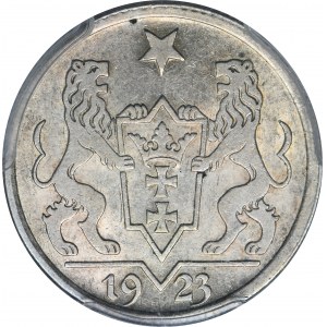 Freie Stadt Danzig, 1 Gulden 1923 Koga - PCGS MS61