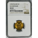 2 zlaté 1978 - NGC MS68 - bez známky