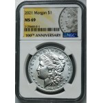 USA, 1 Dolar Filadelfia 2021 - Morgan - NGC MS69