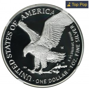 USA, 1 Dolar West Point 2021 - Eagle - NGC PF70 ULTRA CAMEO