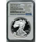 USA, 1 Dollar West Point 2021 - Eagle - NGC PF70 ULTRA CAMEO