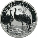 Austrálie, Alžběta II, 1 dolar 2019 - Emu - NGC MS70