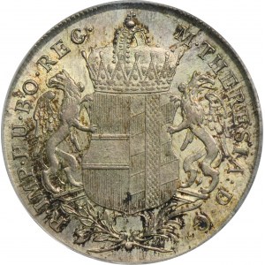 Rakousko, Marie Terezie, Günzburgský tolar 1766 - PCGS MS62 - vzácné