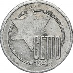 Ghetto Lodž, 10 značek 1943 Al - s certifikátem