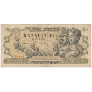 Romania, 100 Lei 1947