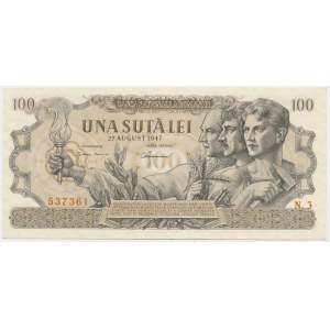 Romania, 100 Lei 1947