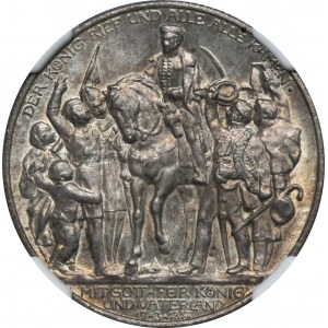 Německo, Pruské království, Vilém II., 2 marky Berlín 1913 A - NGC MS63