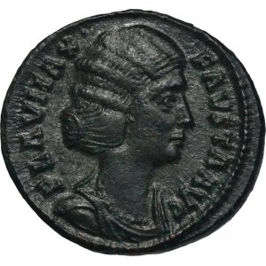 Roman Imperial, Fausta, Follis - RARE