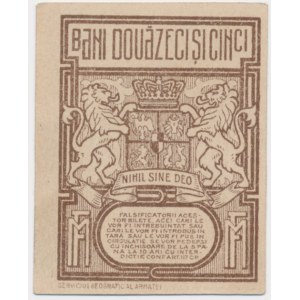 Rumunia, 25 bani 1917