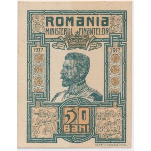 Rumunsko, 50 bani 1917