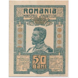 Romania, 50 Bani 1917