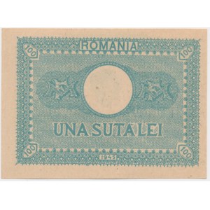 Romania, 100 Lei 1945